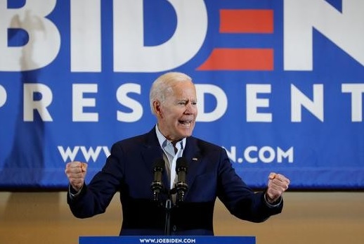 Biden shores up fragile 'blue wall' in industrial north