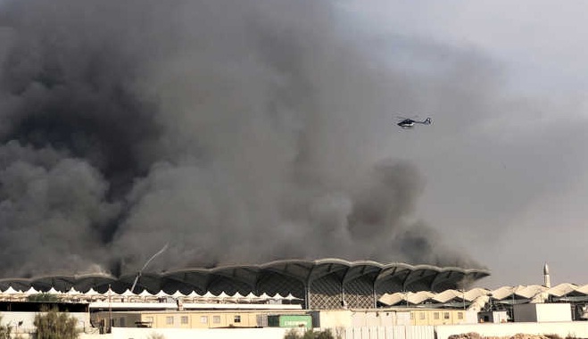 Fire breaks out at train station in Saudi city of Jeddah