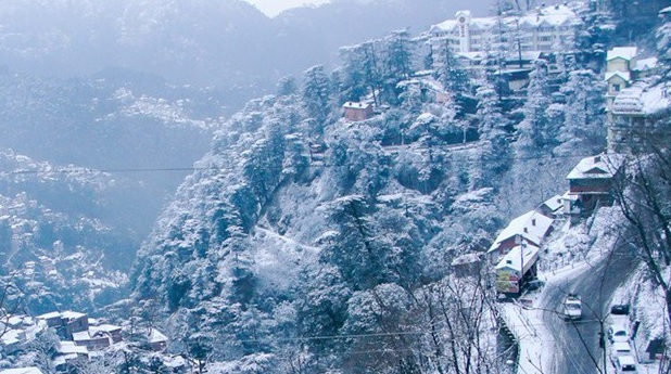 HP: After fresh snowfall, Shimla, Kufri & Dalhousie reel under sub-zero temperatures