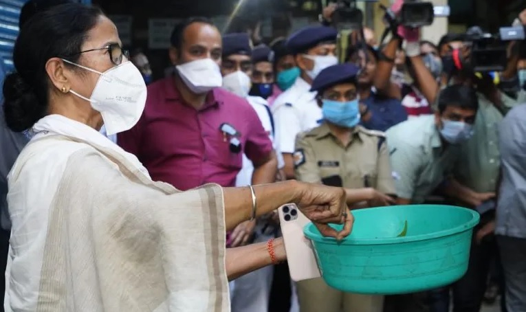 Mamata Banerjee violating lockdown norms Dilip Ghosh
