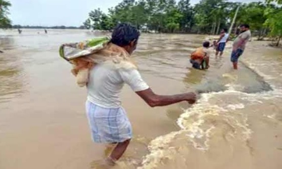 Flood waters continue to recede in Assam; one dead