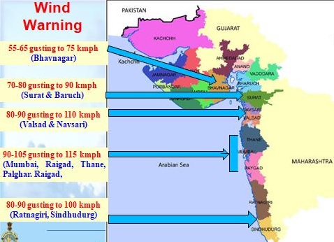 Cyclone: Maharashtra CM asks people to be alert